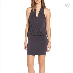 LUSH Black halter dress