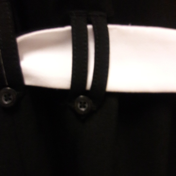 NWT Calvin Klein black & white belted dress - Picture 8 of 8