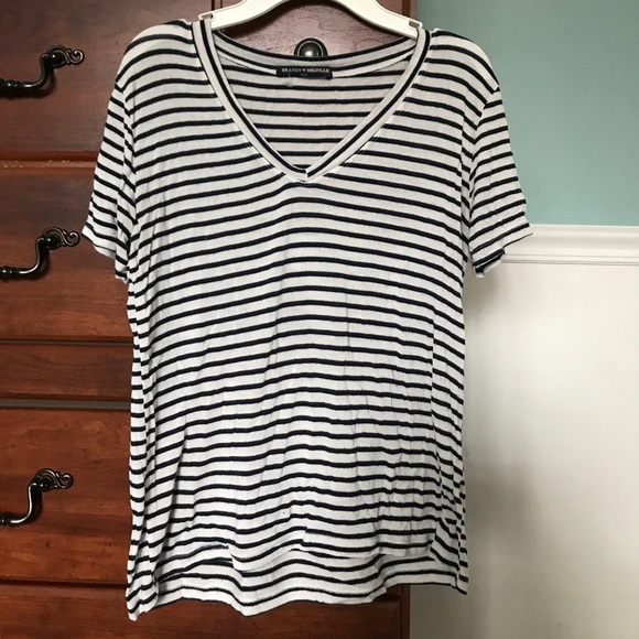 Striped Brandy Melville Tee - Picture 1 of 2