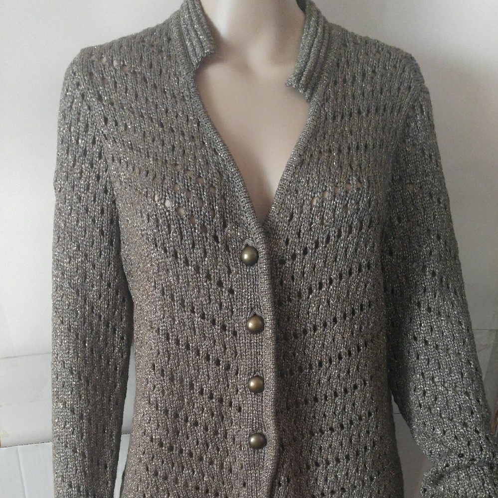 Chico's Women's Knit Cardigan Size S, 8/10