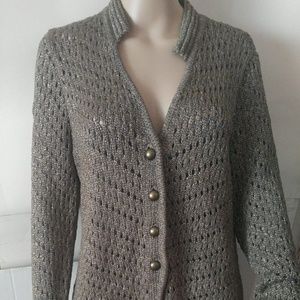 Chico's Women's Knit Cardigan Size S, 8/10