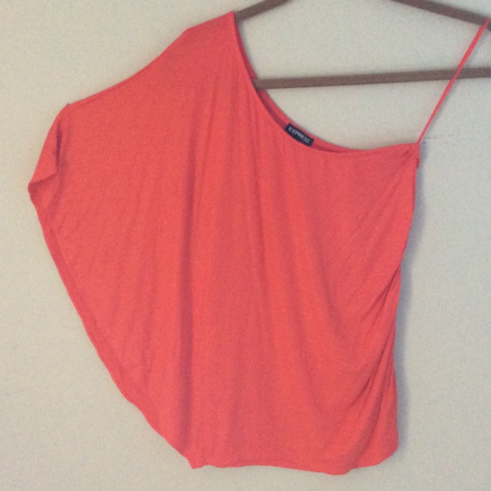 One shoulder winged Express top