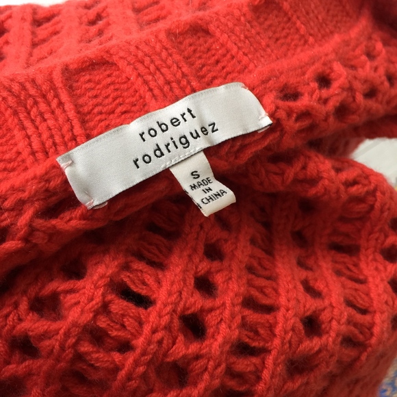 ROBERT RODRIGUEZ wool/17%cashmere  soft sweater - Picture 3 of 7