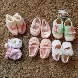 Newborn baby girl shoes