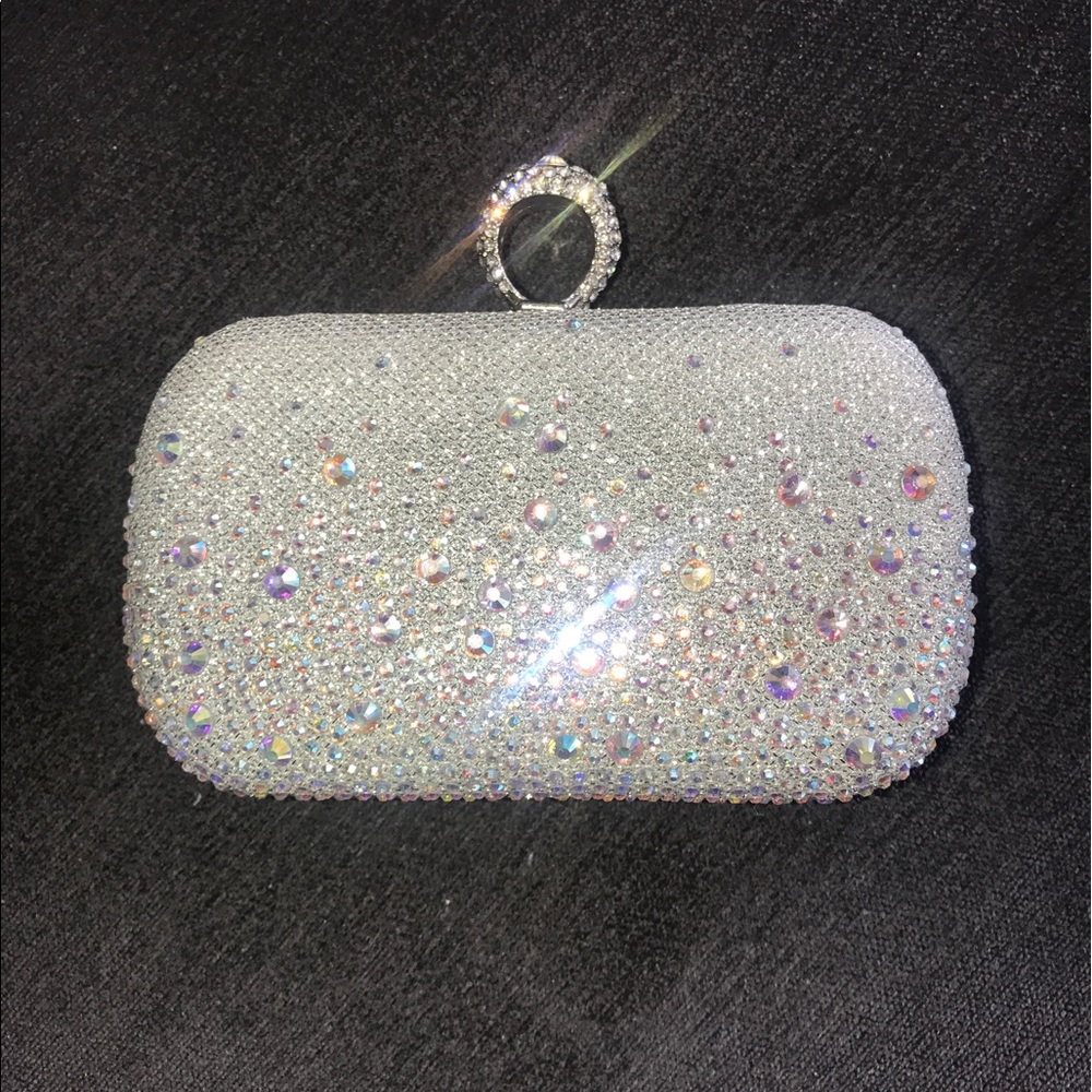 Embellished evening bag