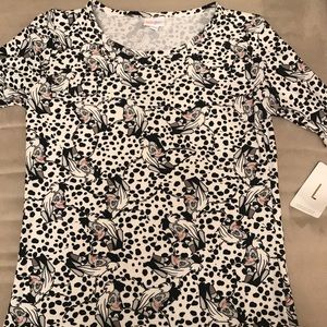 Large LuLaRoe Disney Cruella de Ville Gigi, new