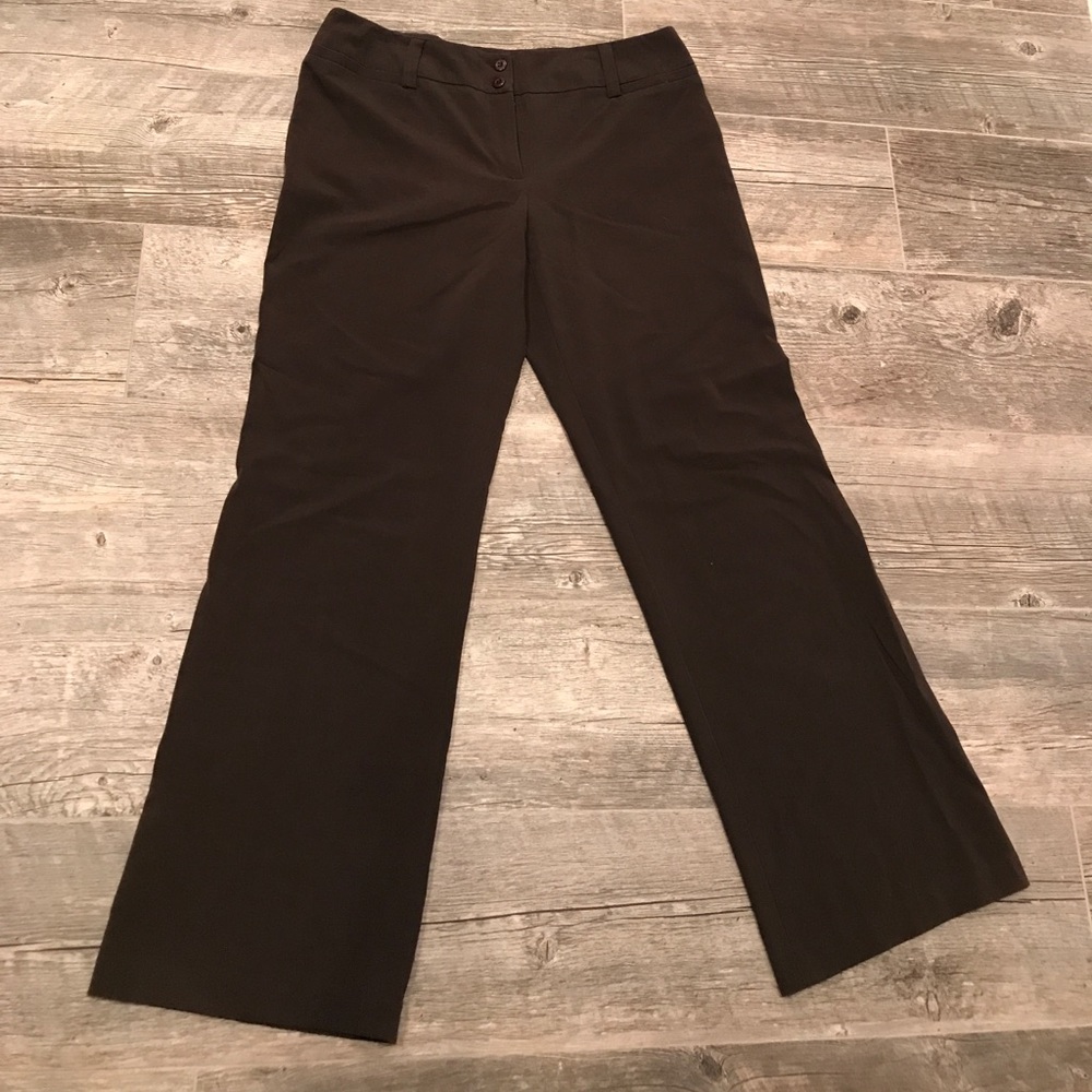 Brown work slacks size 10