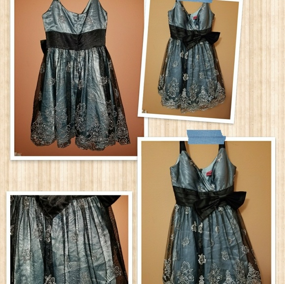 Morgan and Co Spaghetti strap Party Dress - Picture 1 of 8
