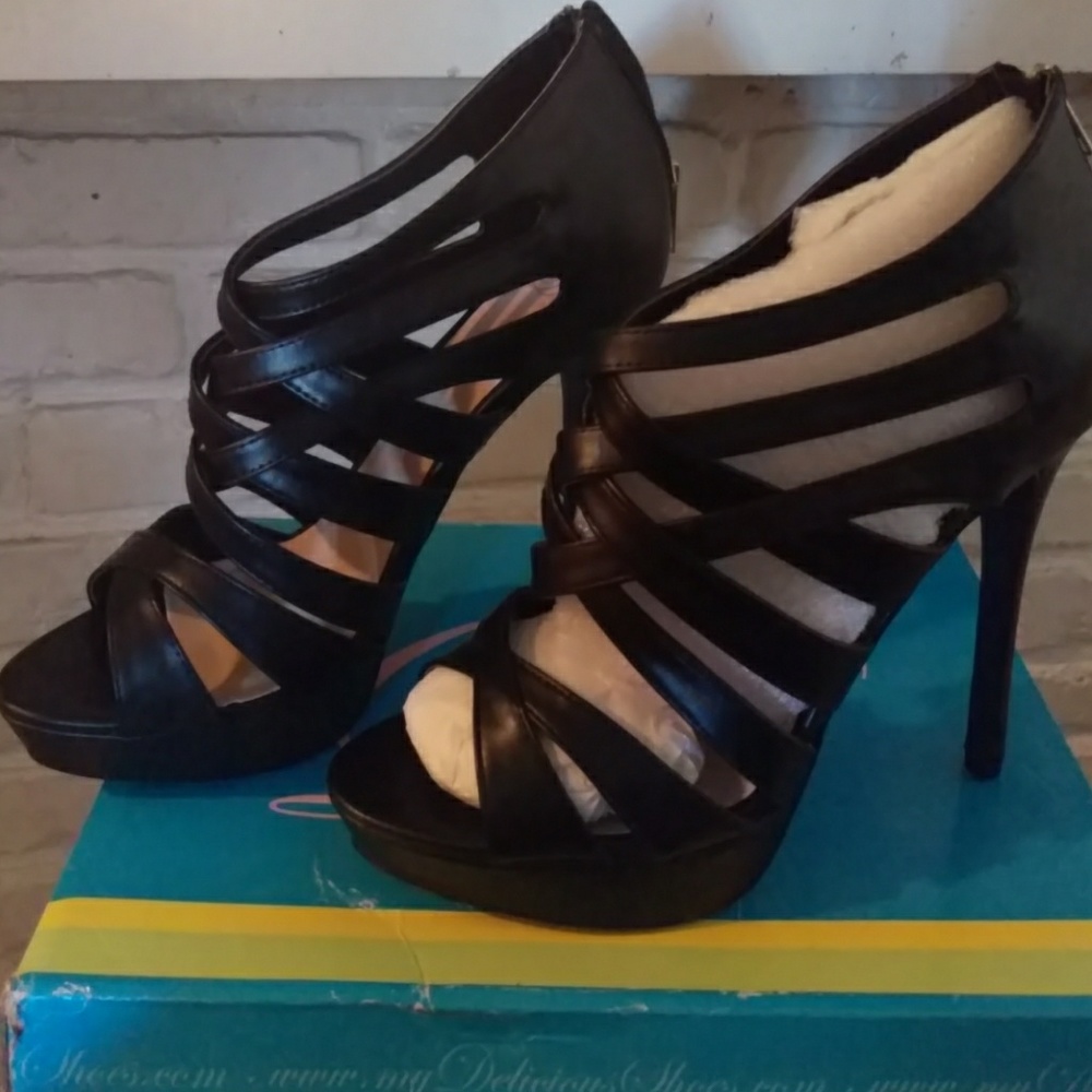 Size 10 Open Toe Heels