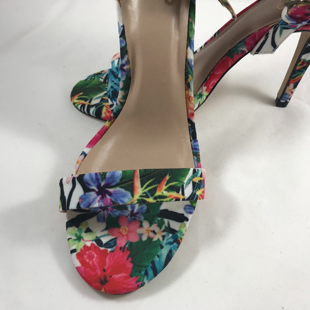 Mix No.6 Floral 4" Heels - *Mint Condition*