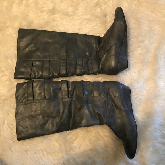 Gray Madden girl riding boots 9.5 - Picture 4 of 6