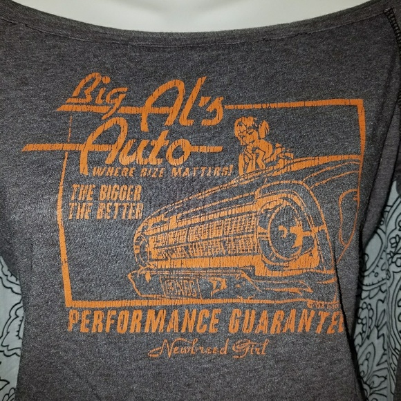Rockabilly Auto Garage T-shirt - Picture 3 of 3