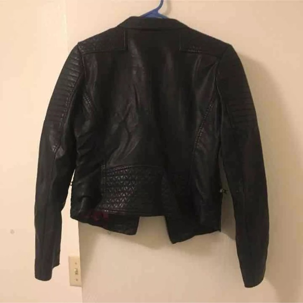 LA hearts leather jacket