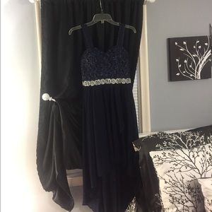 Navy blue dress