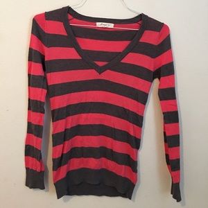 V neck long sleeve
