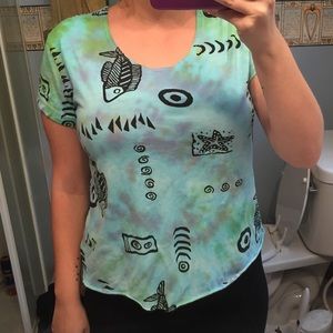 Size S tie dye shirt