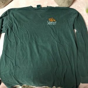 Delta Zeta Green Long Sleeve Shirt