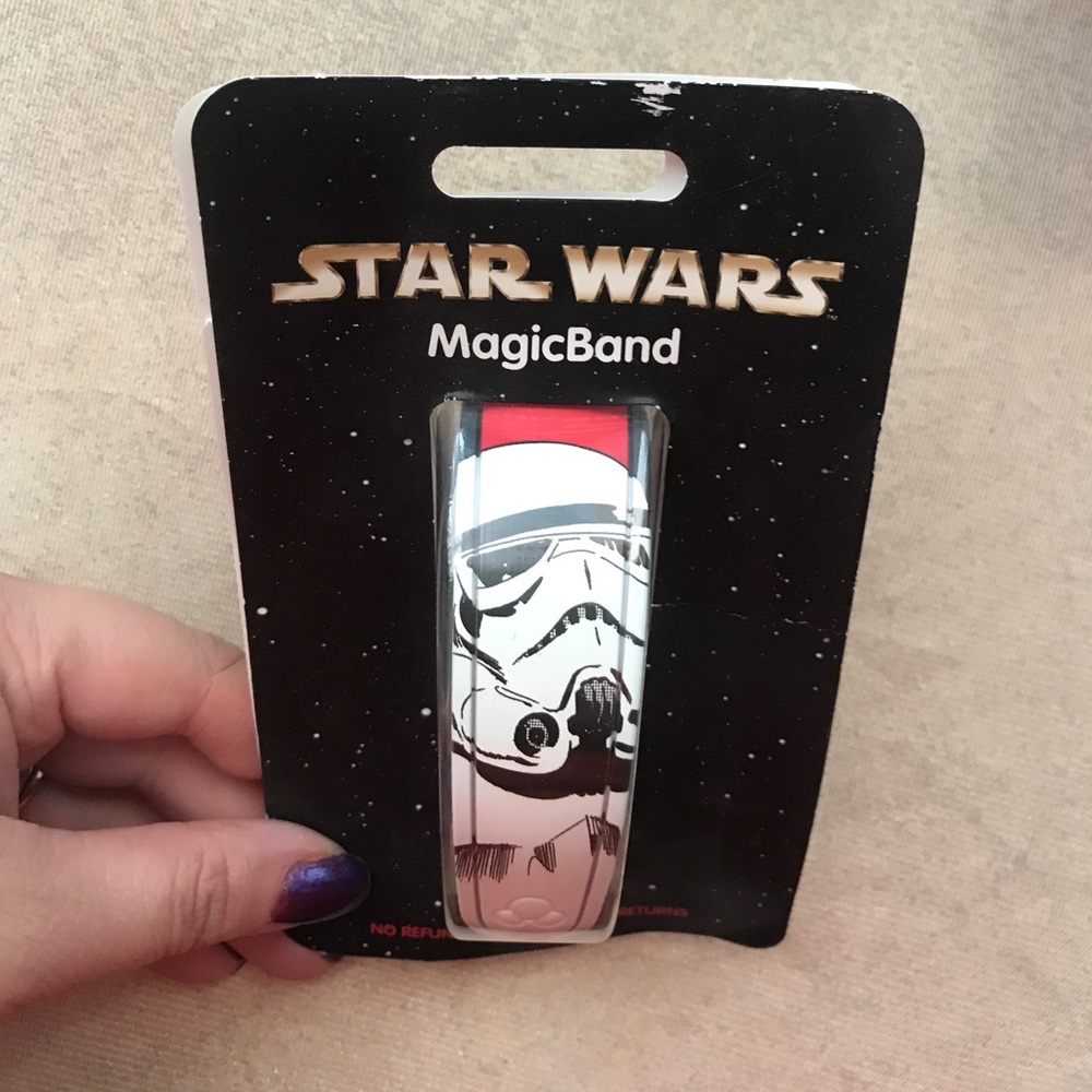 Star Wars storm trooper magic band Disney