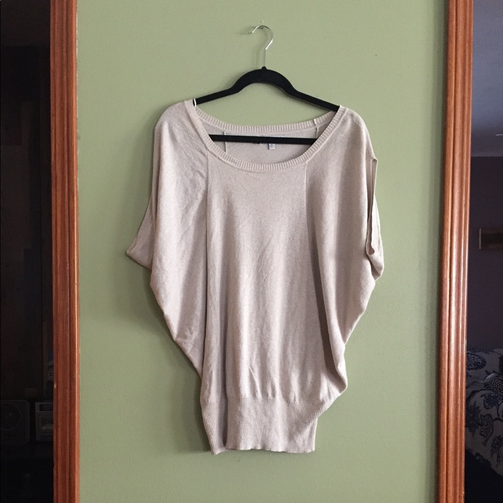 Gold shimmer top