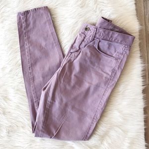Lavender Madewell Skinny Jeans