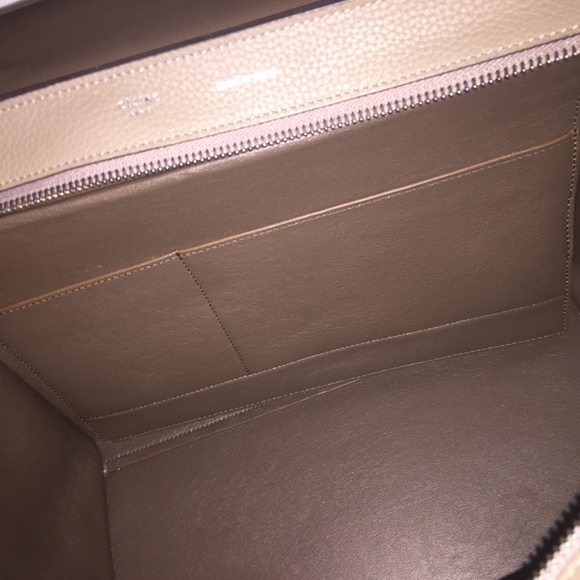 MEDIUM TRAPEZE BAG IN DRUMMED CALFSKIN - Picture 4 of 7