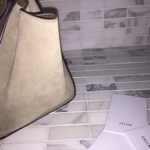 MEDIUM TRAPEZE BAG IN DRUMMED CALFSKIN - Picture 3 of 7