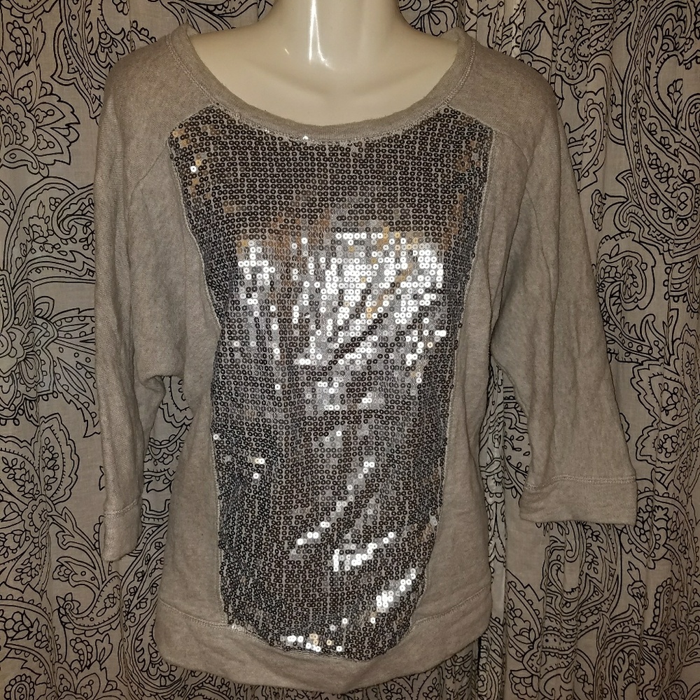 Fashionable Sequin Sweatshirt
