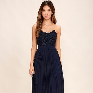 Special Day Navy Blue Maxi Dress from Lulu's