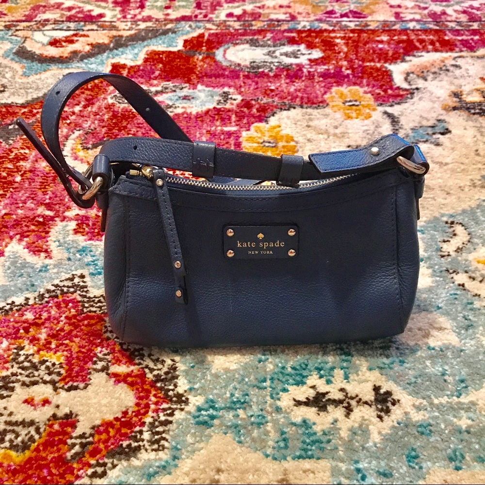 Kate Spade Navy Cross Body Purse GENUINE