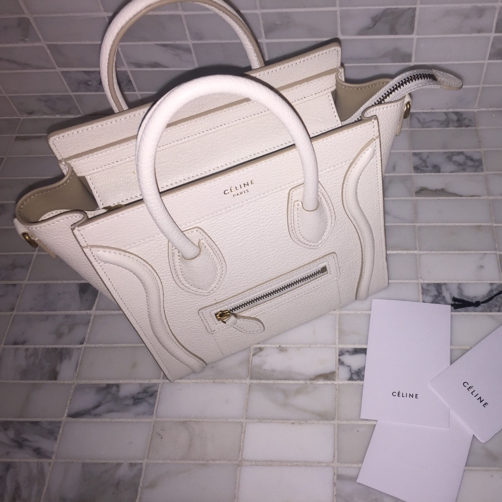Celine Nano micro luggage bag