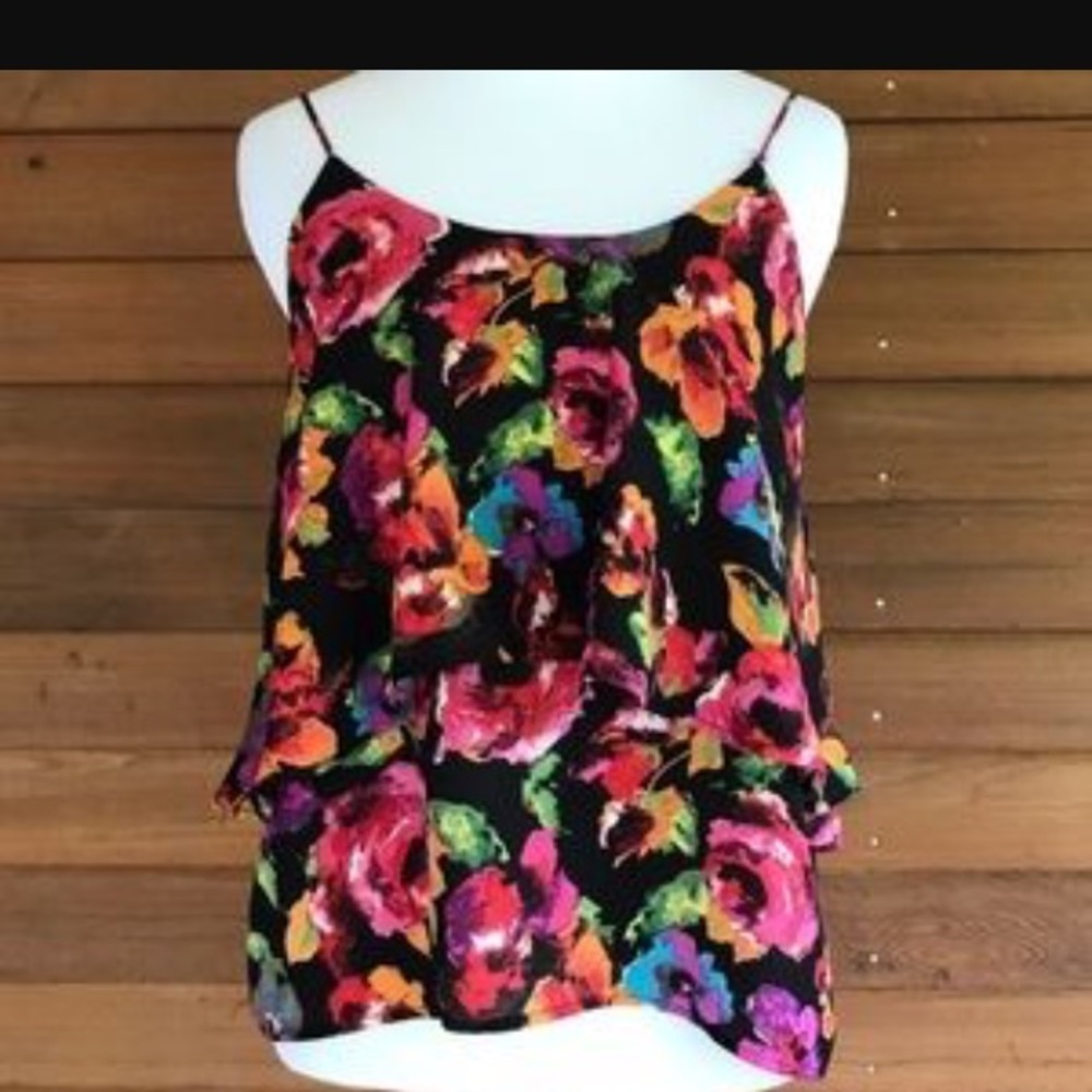Anthropologie floral cami
