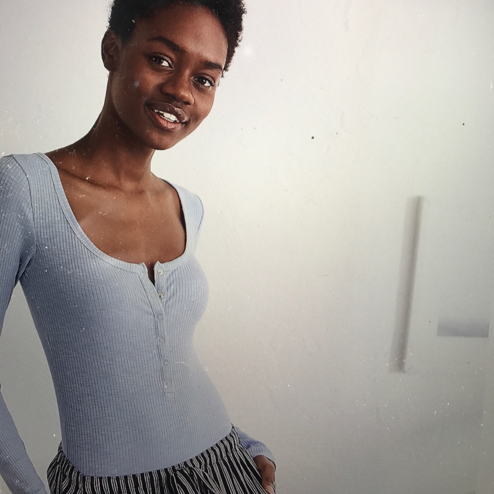 AERIE ribbed bodysuit