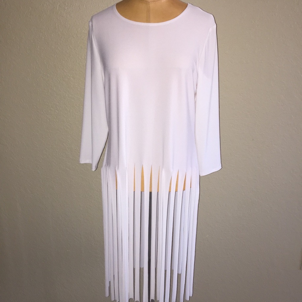 SOLD BNWT Car Wash Fringe Top