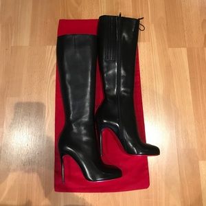 Authentic Christian Louboutin Botalili boots.