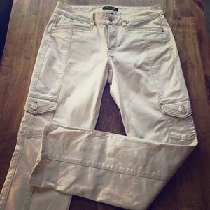 White House Black Market khaki cargo pants