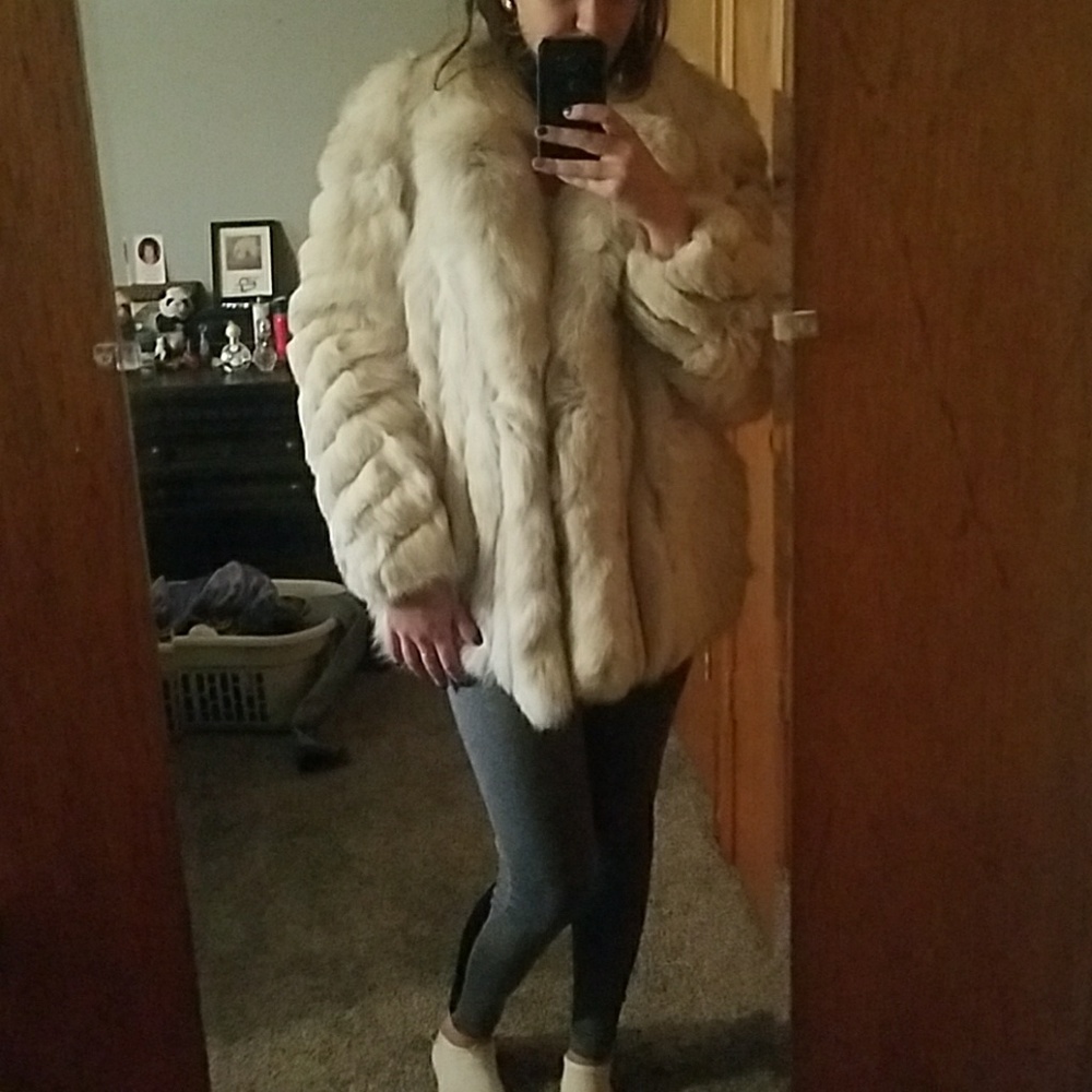 🐺Saga fox fur jacket🐺