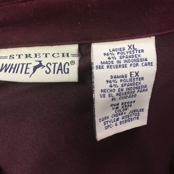 💜Maroon Buttondown - Picture 4 of 4