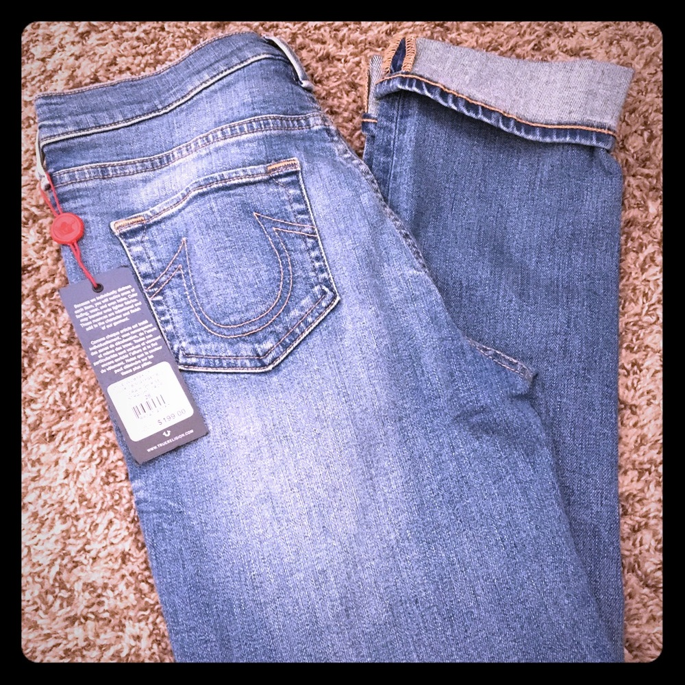 True Religion crop jeans