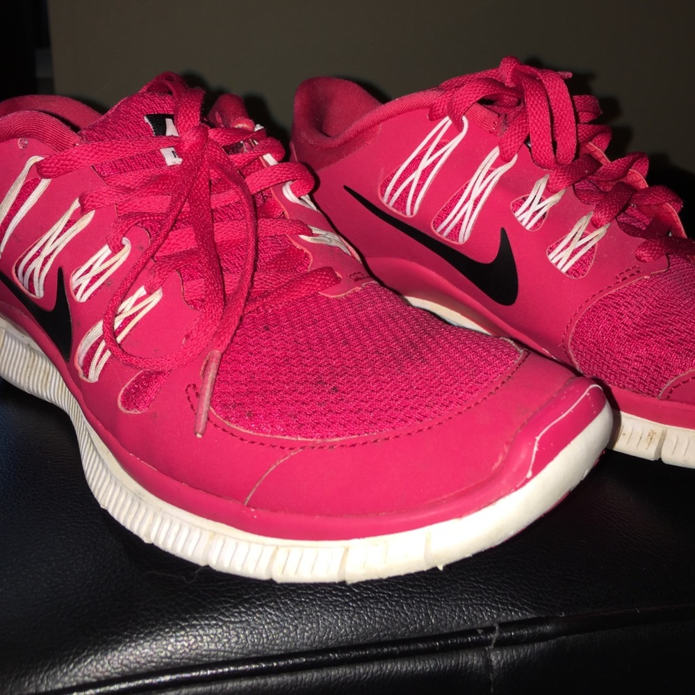 Nike free 5.0 pink