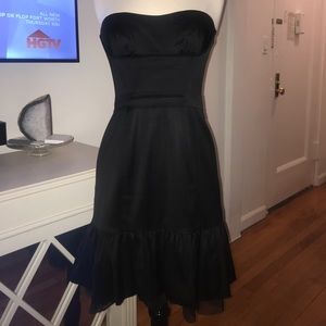 NWOT BCBG Black cocktail dress!