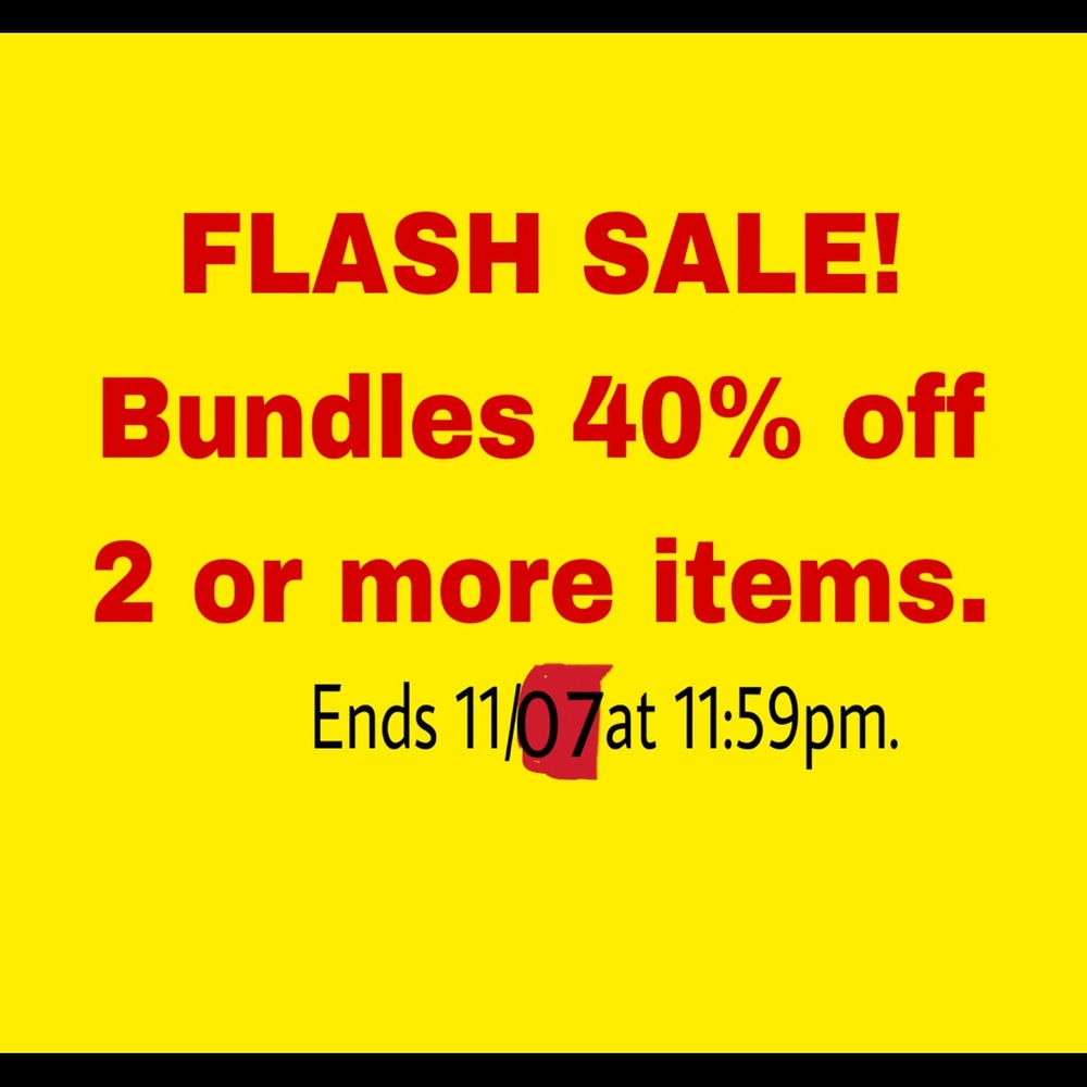 SUPER FLASH SALE! 40% off bundles through tomorrow