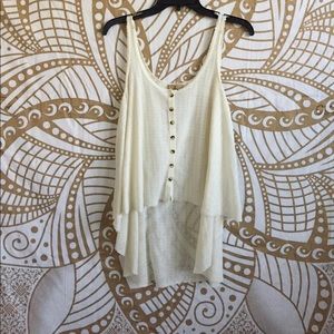 High-Low Rise Tank Top