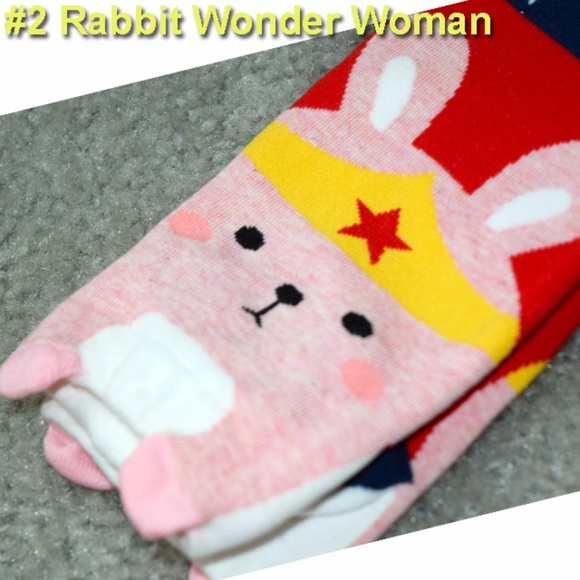 NWT Women's Socks Superhero Animals - Picture 4 of 5