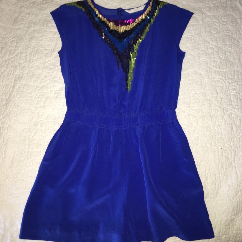 Trina Turck silk romper