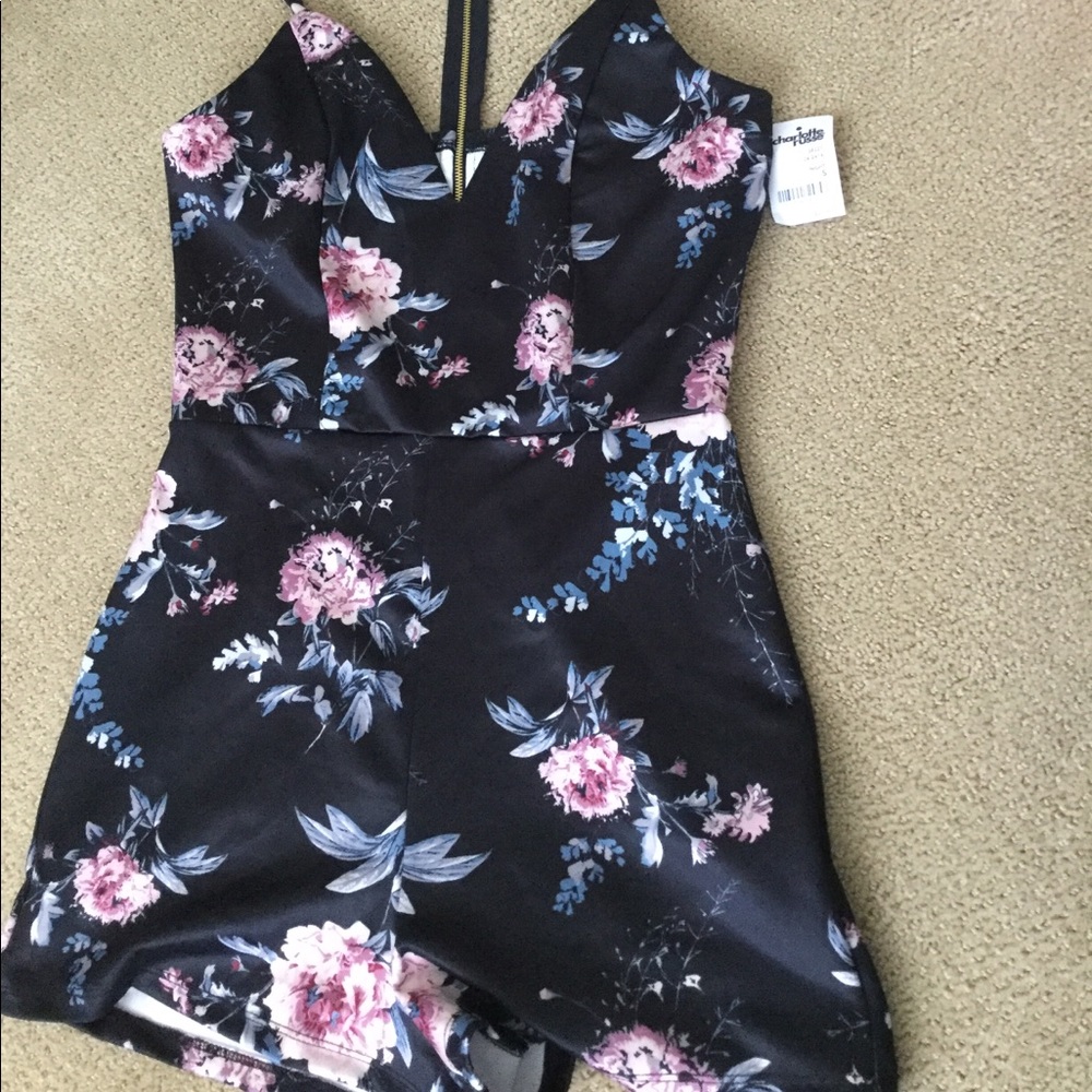 Floral Romper. Never Worn. Brand New.