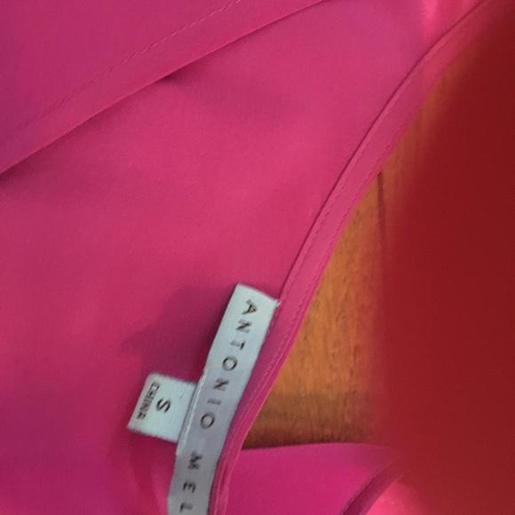 Silk purple blouse - Picture 6 of 8