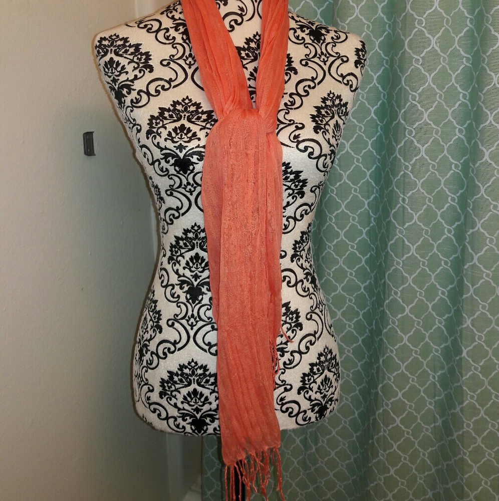 Scarf hot Orange