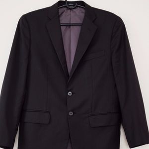 Ermenegildo Zegna Black SAKS Fifth AVE Suit Jacket