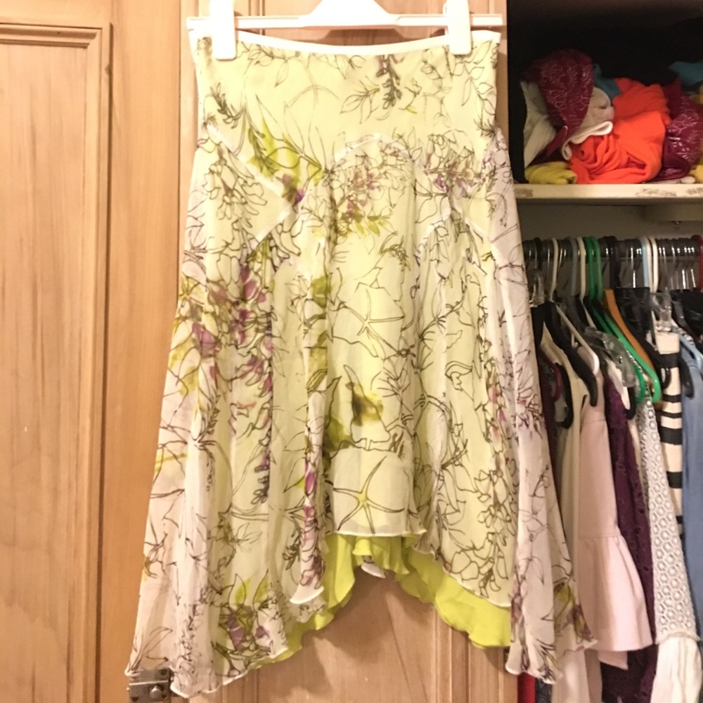 Silk skirt