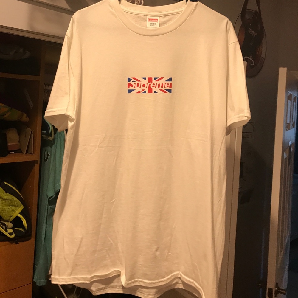 Supreme | Shirts | Brand New Authentic Supreme Uk Box Logo | Poshmark